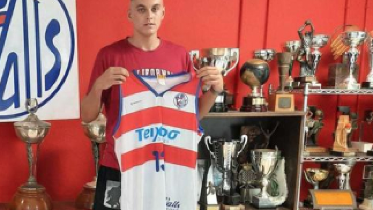 El pivot tarragoní del CB Valls, David Loras.