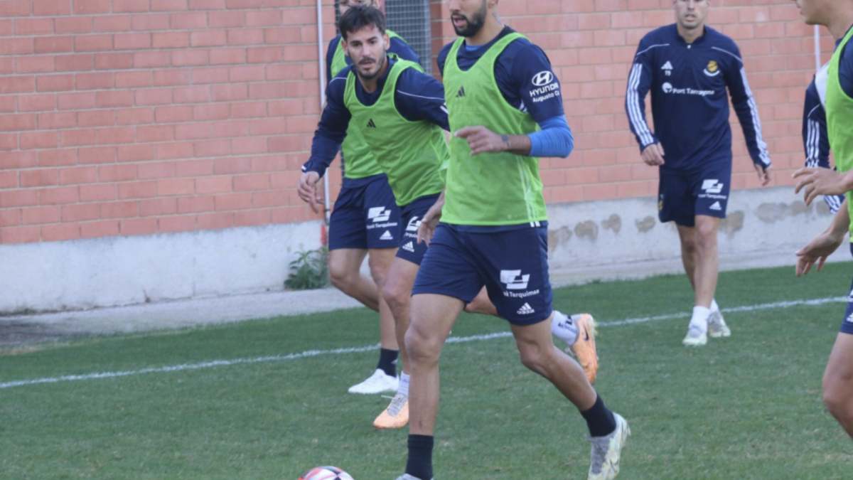 Imatge de Hamza Bellari durante un entrenamiento.