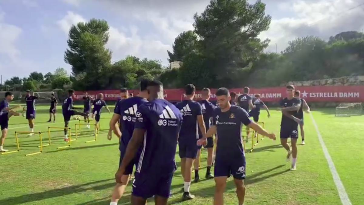 Primer entrenament Nàstic.