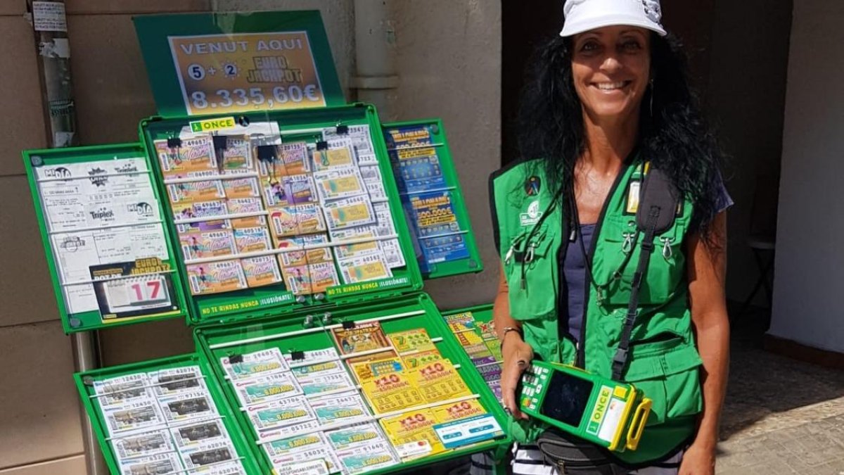 Lluvia de dinero con el 'Cupón Diario' de la ONCE en Tarragona.
