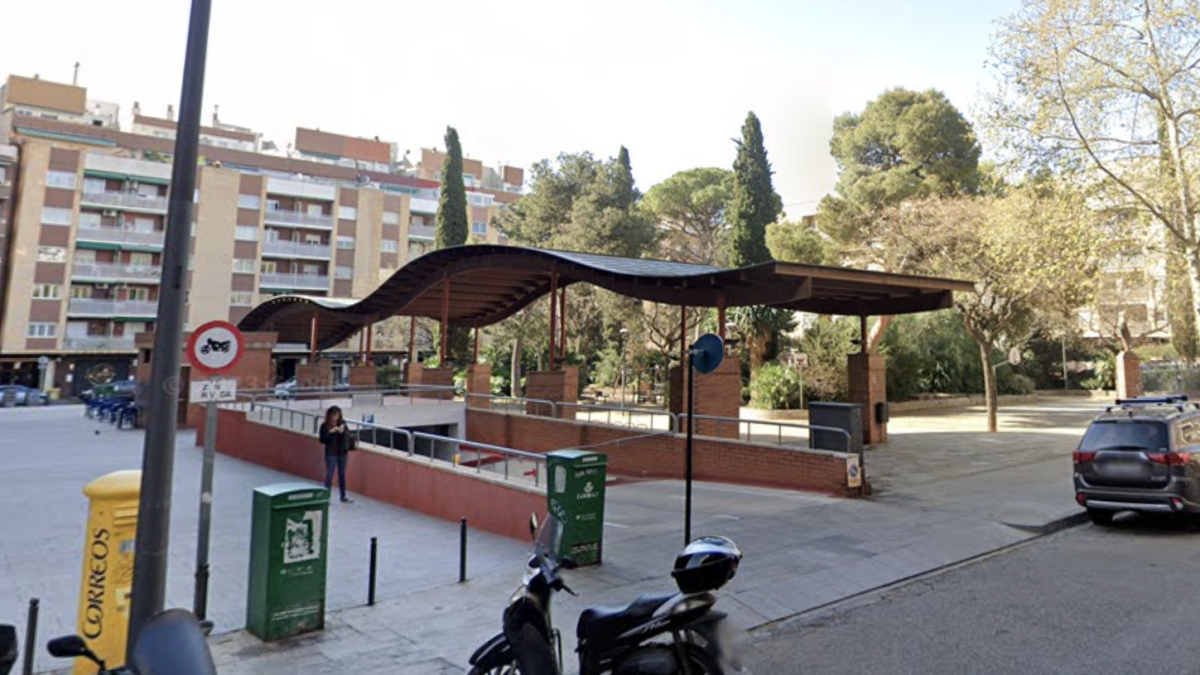Imatge del pàrquing tancat a Reus.