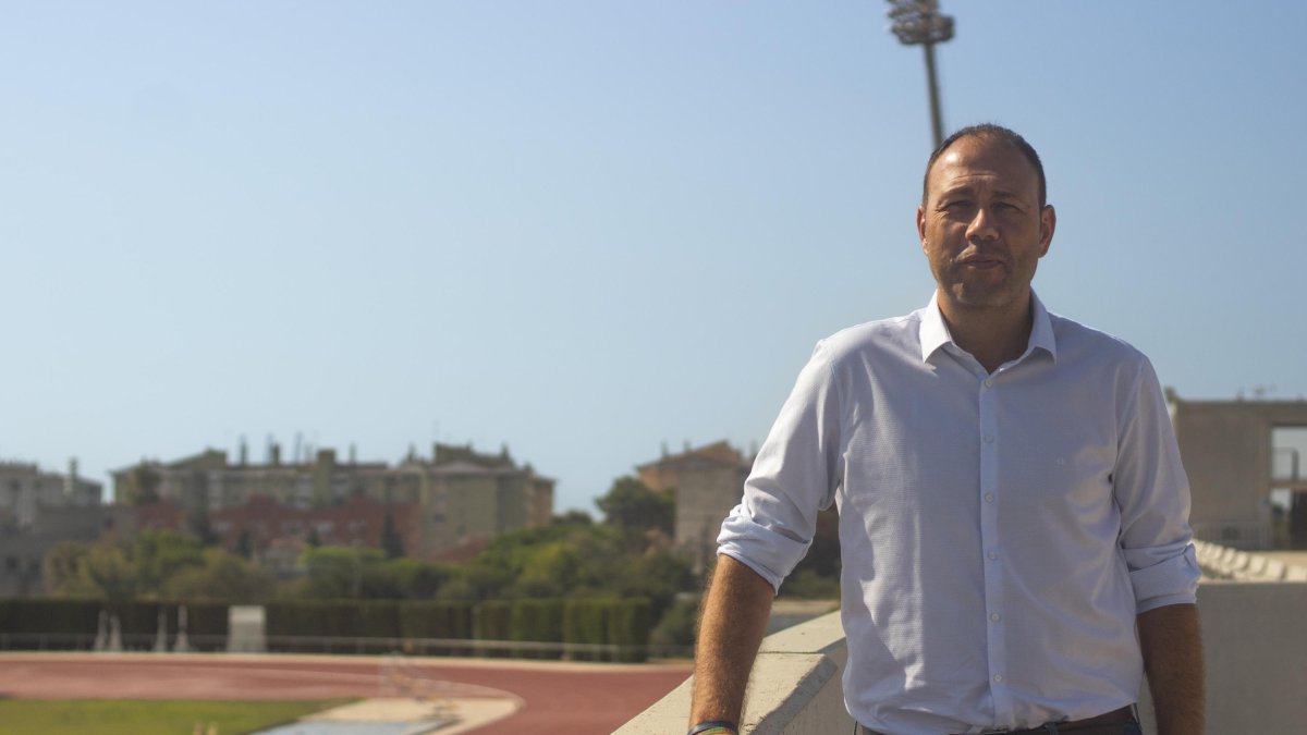 Imatge de Berni Álvarez, regidor d'Esports de Tarragona i futur conseller d'Esports de la Generalitat
