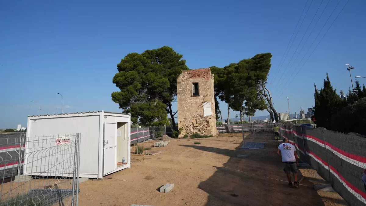 Las obras de restauración de la Torre de de Virgili tendrán una duración de 6 meses.
