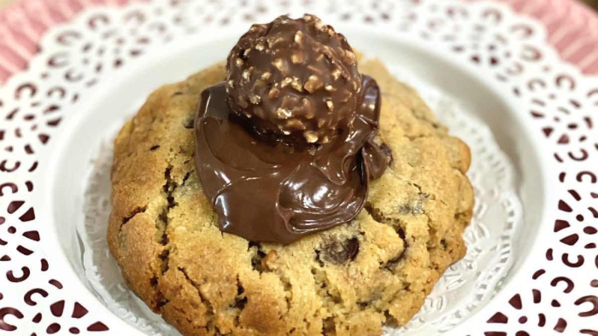 Imagen de la 'cookie' de Ferrero Rocher de Melassa Cookies
