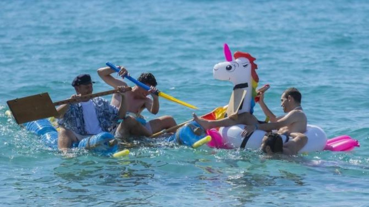 Imatge d'una edició anterior de la Travessa d'Andròmines.