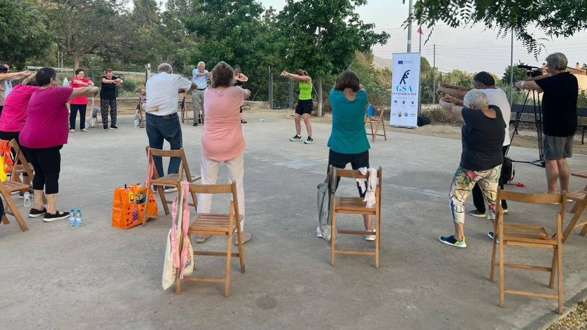 Una sessió del 'Get Senior Active'.