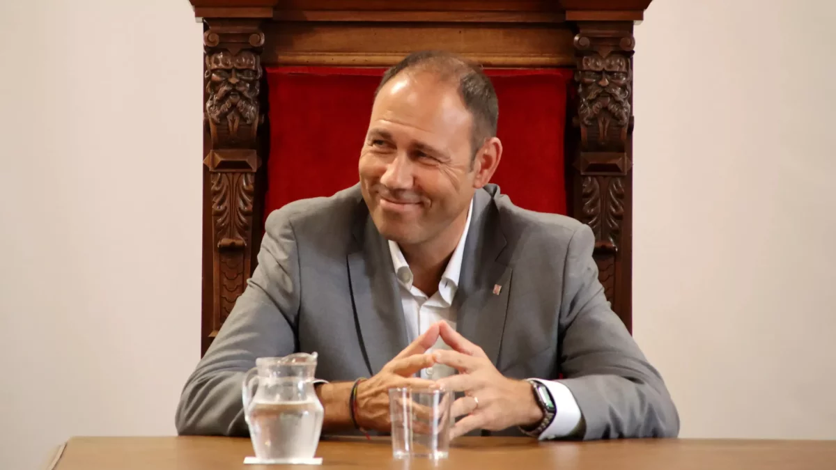 Berni Álvarez, en el pleno que se despide del Ayuntamiento de Tarragona.