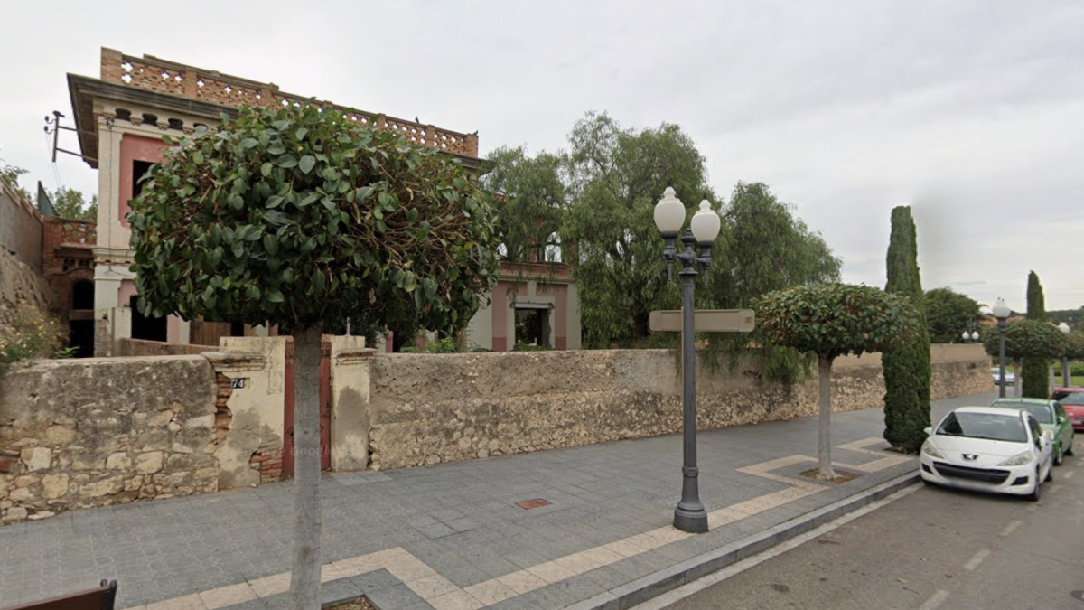 Imatge de l'antiga llar d'infants Baobab ubicada a la Via Augusta.