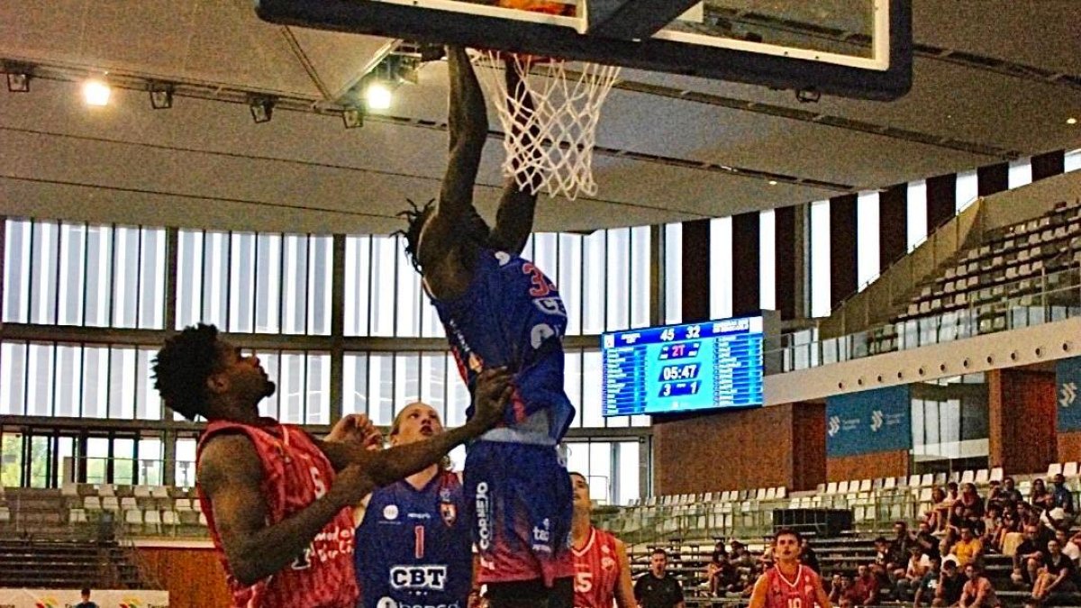 Imagen del partido del sábado contra el Benicarló.