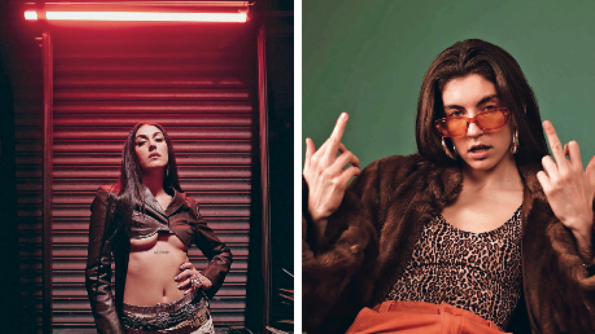 Queralt Lahoz, a l’esquerra, i Sara Socas, a la dreta, actuaran aquesta nit al Saavedra.