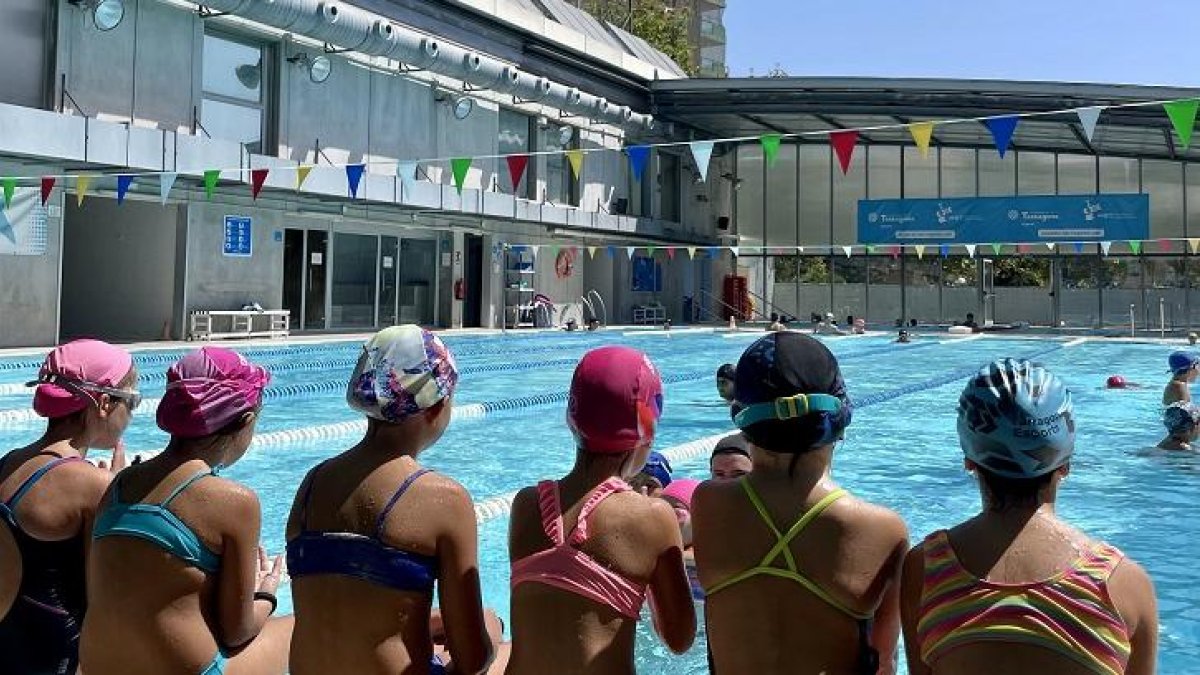 Una actividad deportiva en Tarragona.