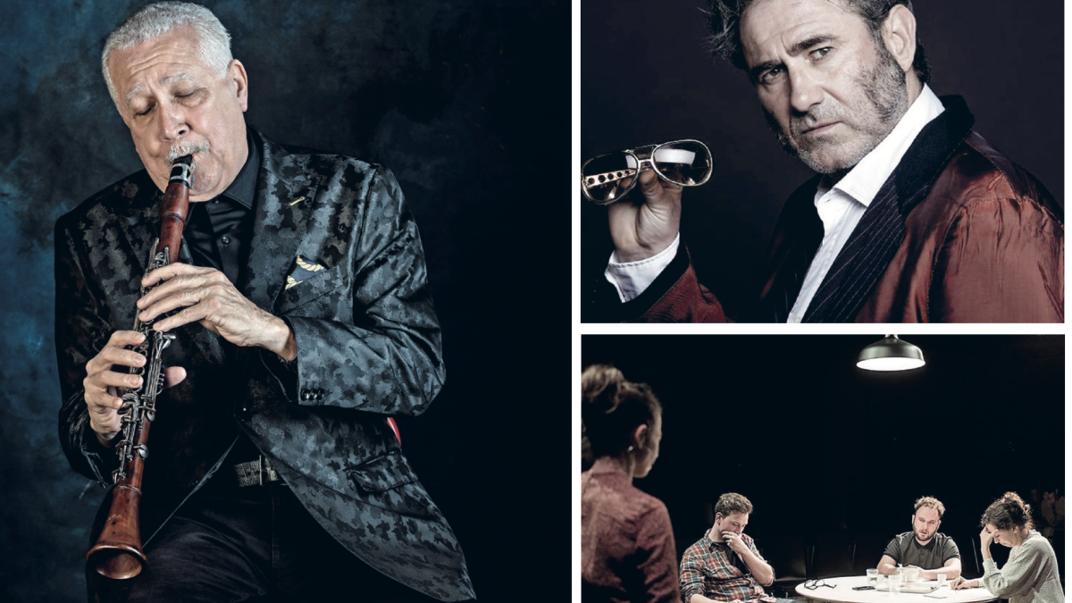 Paquito D’Rivera, que serà el protagonista de la Gala Benèfica; Sergi López i l’espectacle ‘Fairfly’ de La Calòrica.