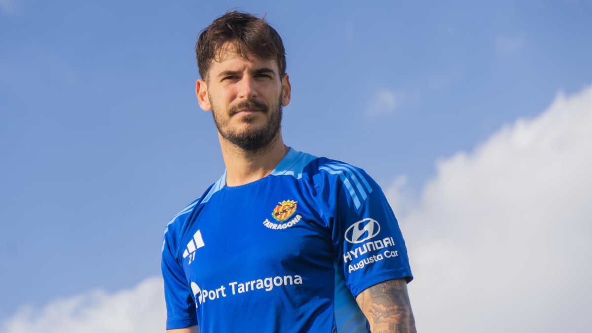 Imagen de archivo del capitán del Nàstic, Joan Oriol