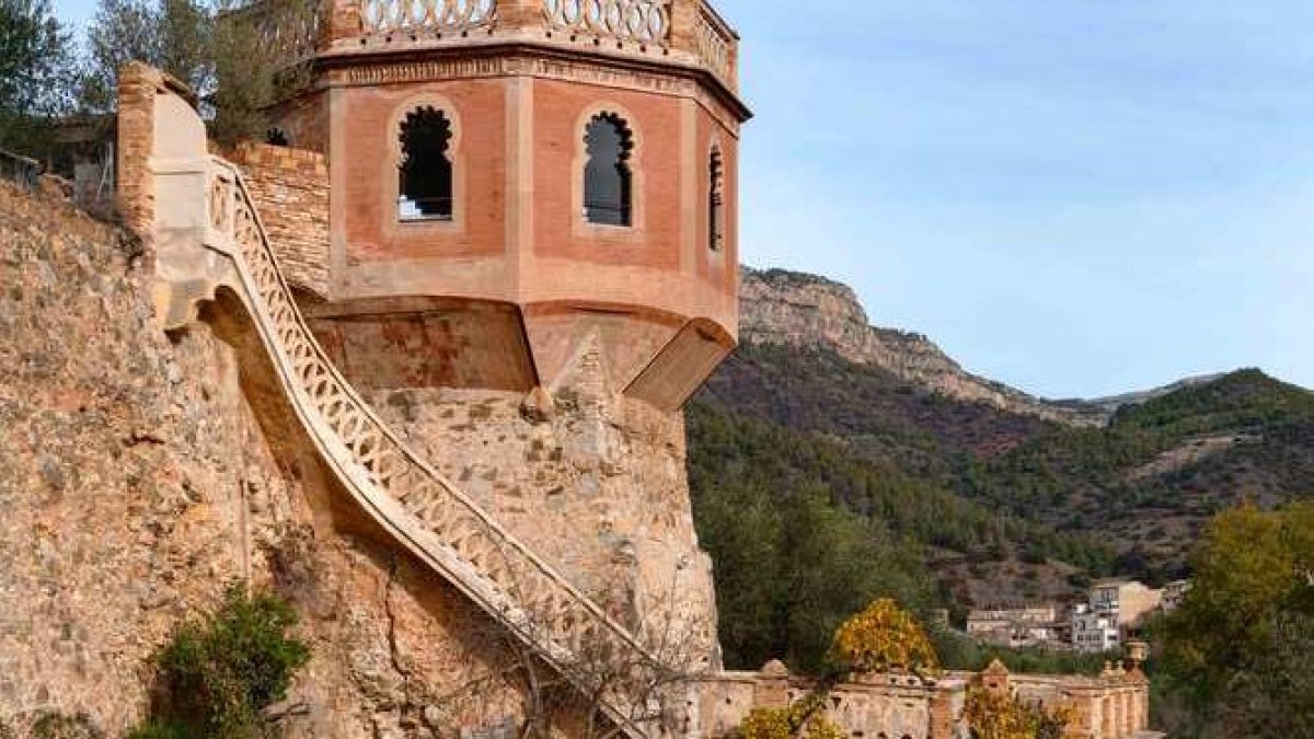 Exterior del molí convertit en casa.