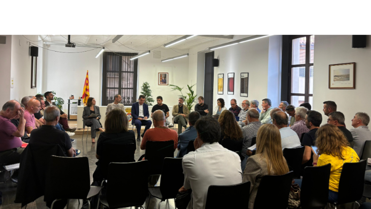 Reunió del conseller d’Agricultura amb alcaldes del Priorat
