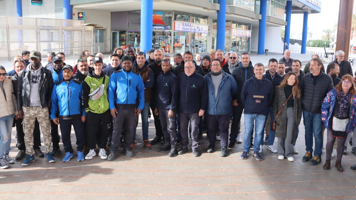 Los pescadores ya hicieron huelga el pasado febrero.