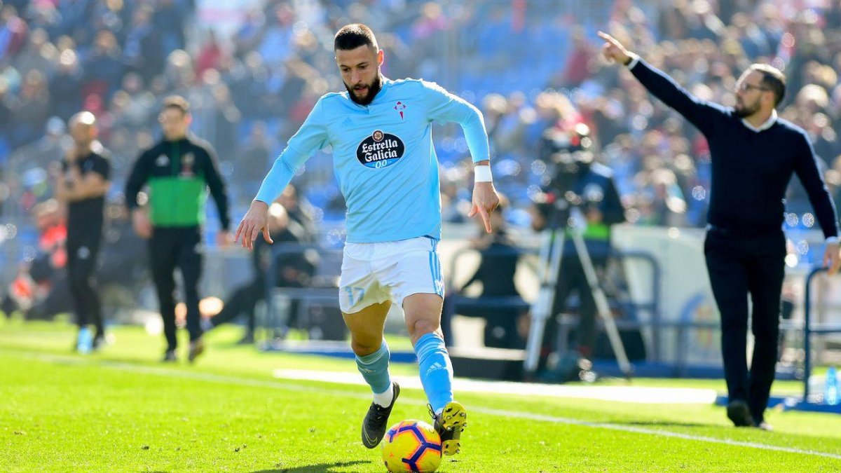 David Juncà en su etapa en el Celta.