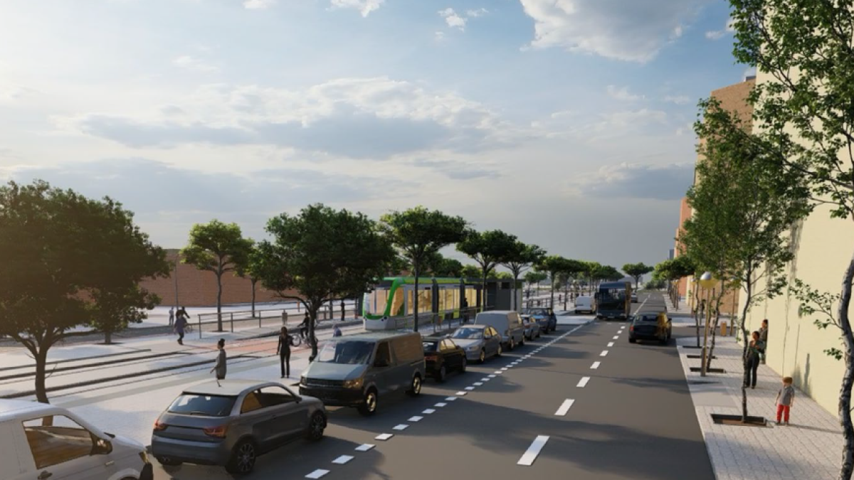 Render del TramCamp.