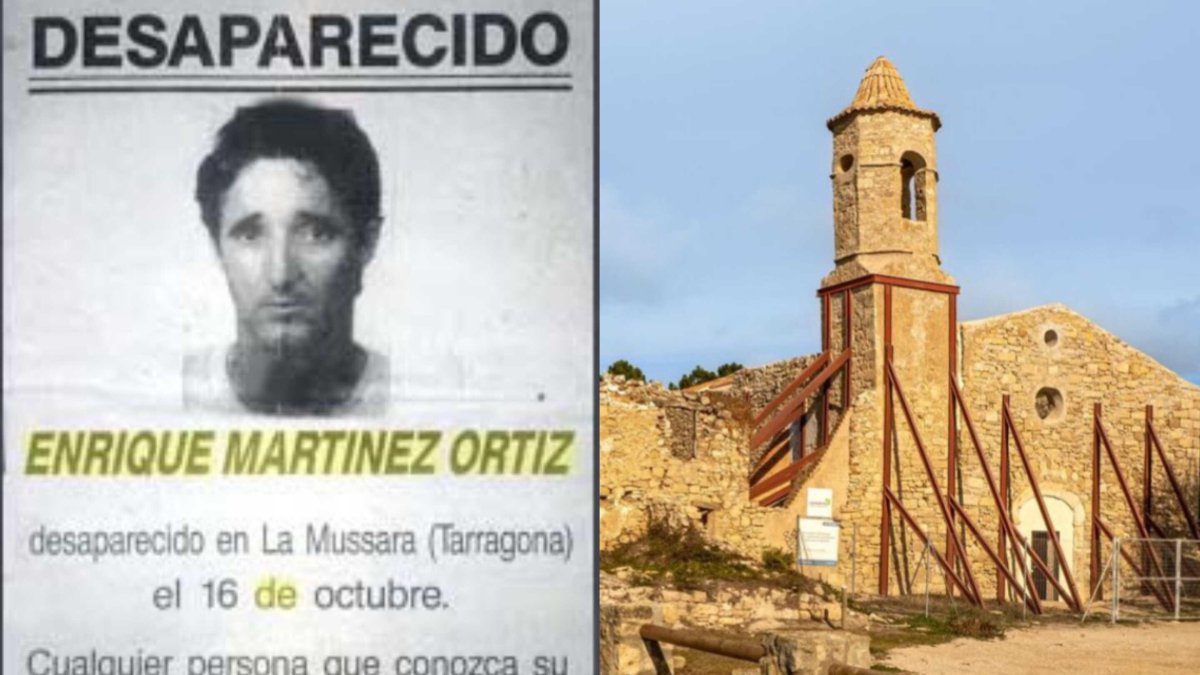 Enrique Martínez Ortiz desapareció en La Mussara el 16 de octubre de 1991.