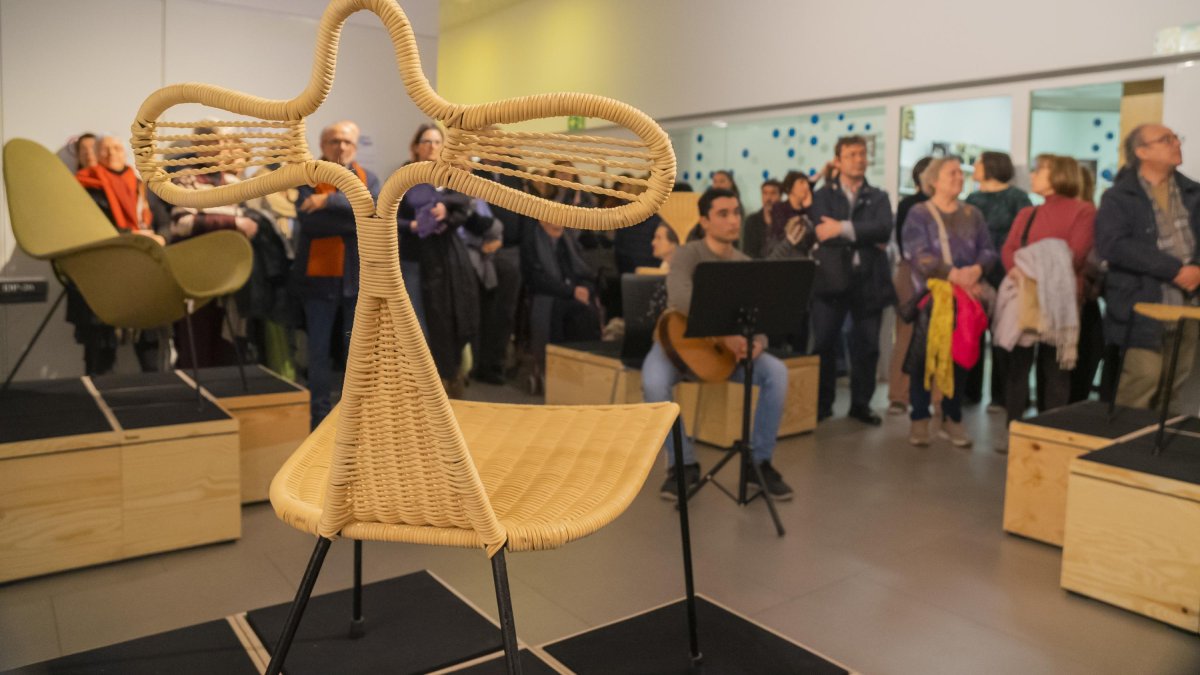 La inauguración de la exposición se hizo este martes por la noche.