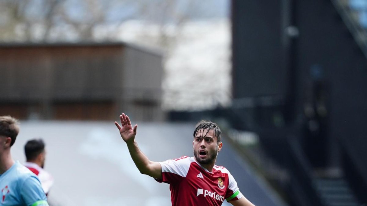 L'extrem del Nàstic Jaume Jardí.