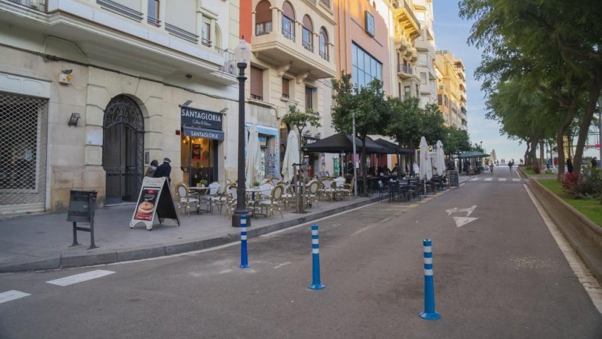 El tall de trànsit va iniciar el 29 de novembre i es preveia fins al 7 de gener.