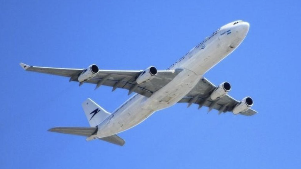 Imatge d'arxiu d'un avió.