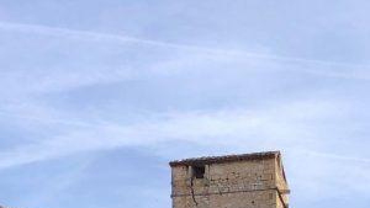 Imatge de l’estat de la torre de Mas Cusidó