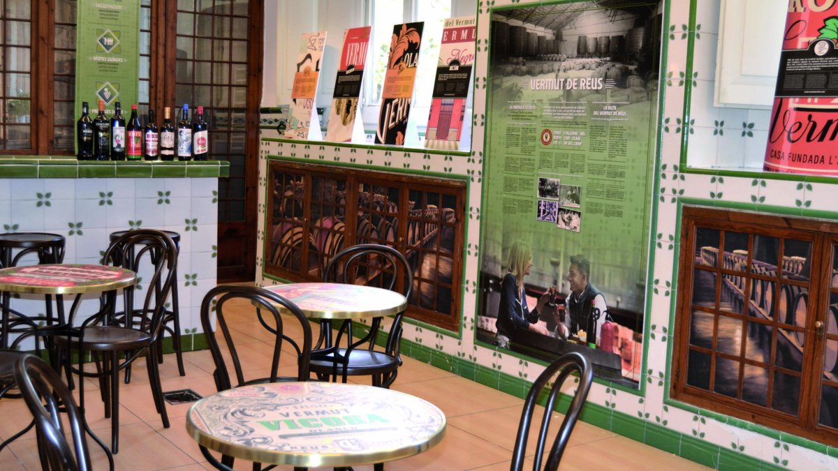 Fotografía de archivo de la Casa del Vermú y el Vino, el espacio de interpretación enoturística a la Estación Enológica