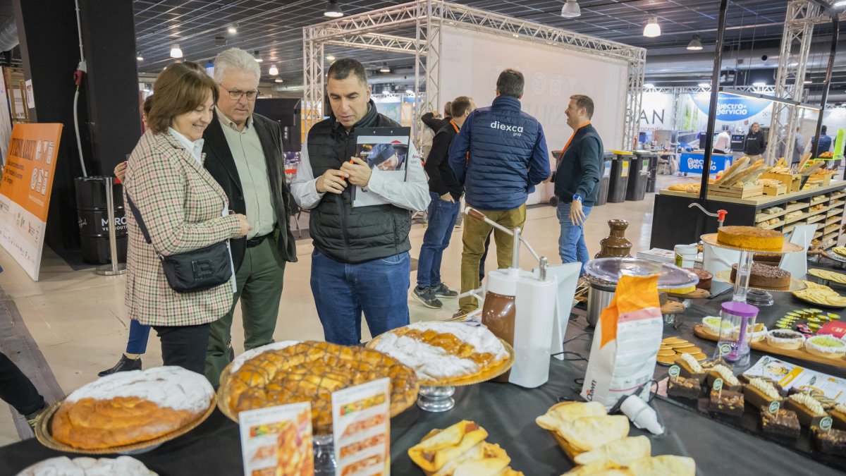 Uno de los sectores que más ojos captaba de los visitantes era el de la alimentación y el catering, con numerosos proveedores presentando propuestas.