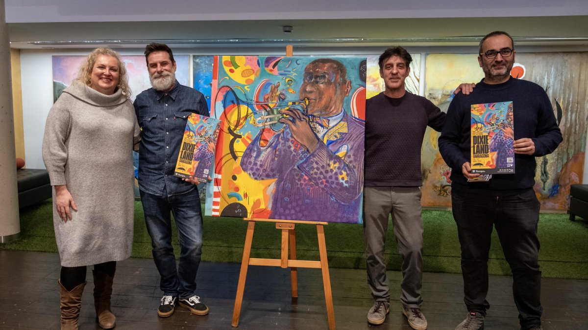 Presentación de la 30.ª edición del Festival Dixieland Tarragona.