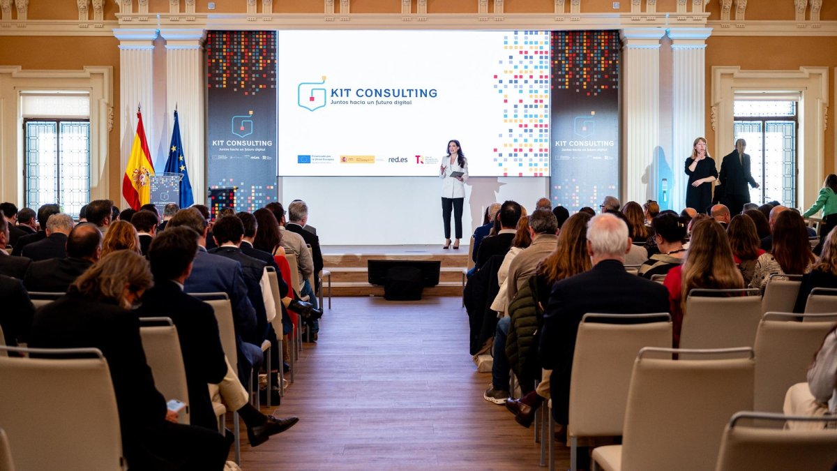 Presentación de Kit Consulting en Madrid, el pasado 17 de mayo de 2024. /