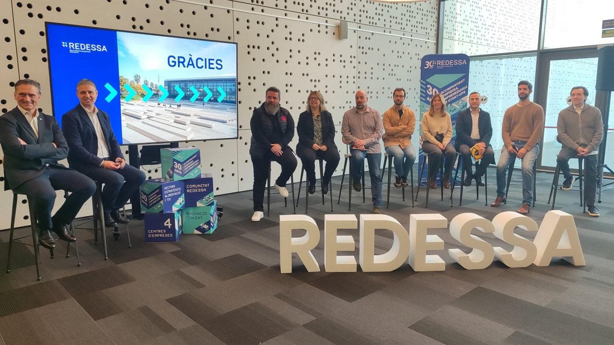 Fotografia de l’acte de presentació de la memòria anual 2024 de Redessa.