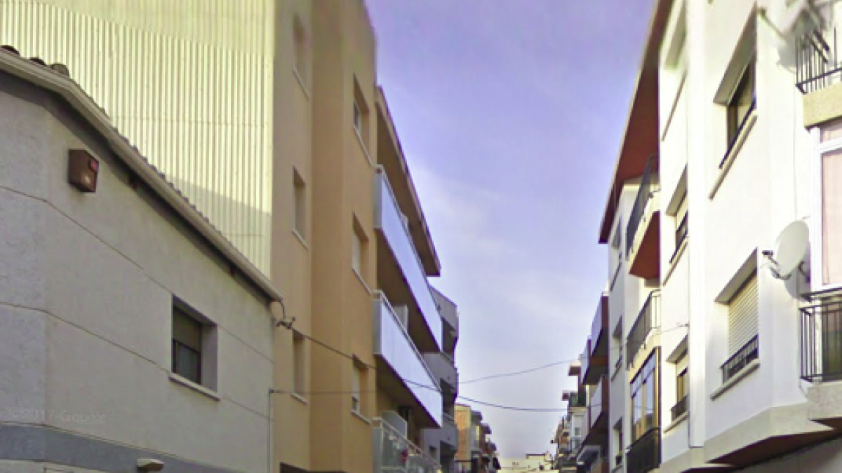 Imagen de la calle Manuel Soler de Calafell.