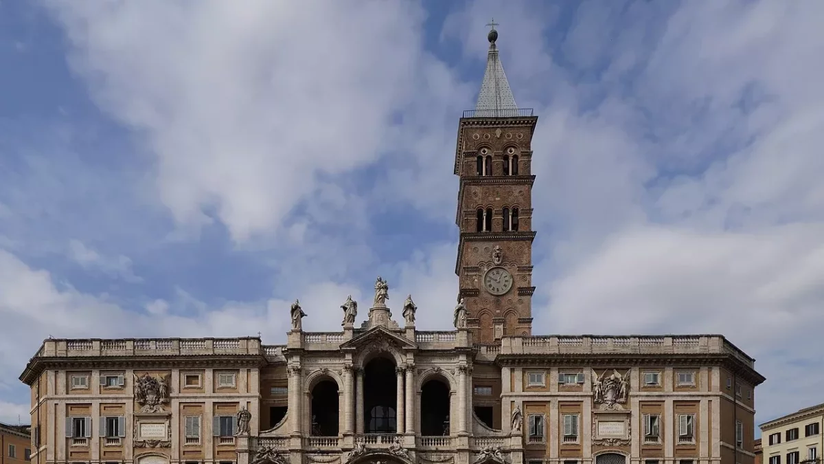 La basílica de Santa Maria Major de Roma.