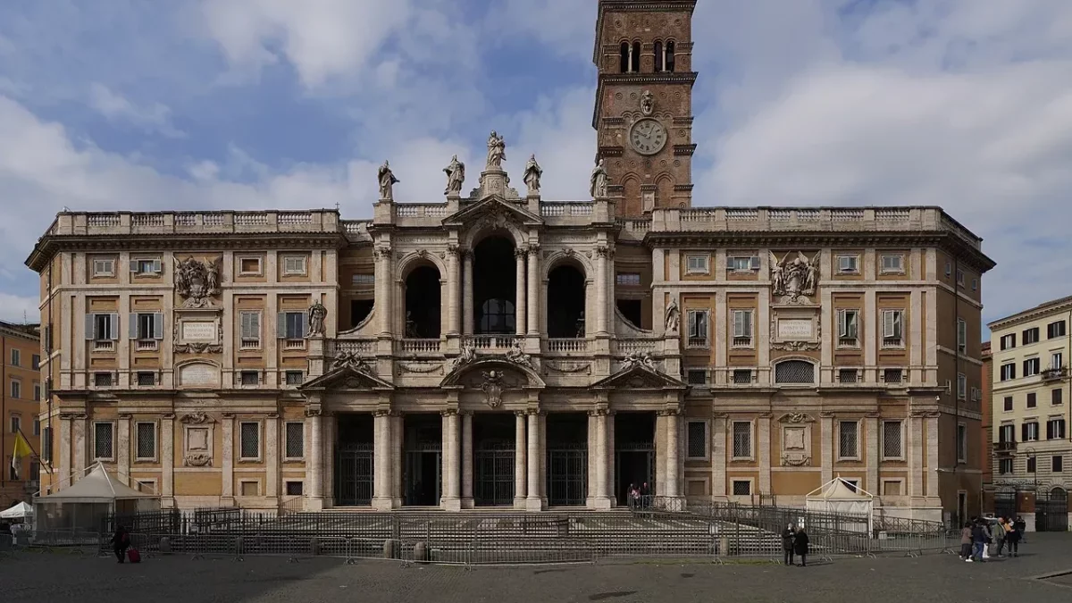 La basílica de Santa Maria la Mayor de Roma.