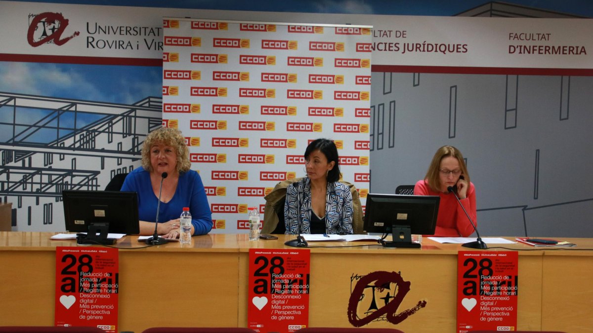 Presentación del Balance de salud laboral 2024 de CCOO. 