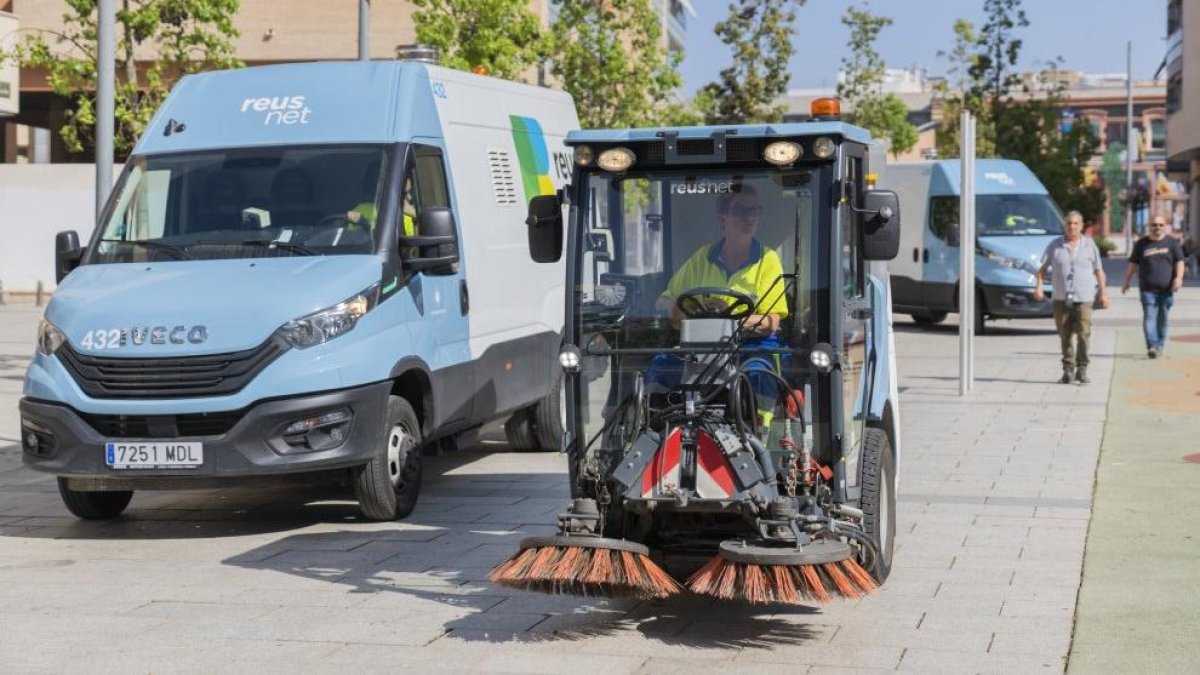 Fotografia d’arxiu de l’activació d’un pla de xoc de neteja.