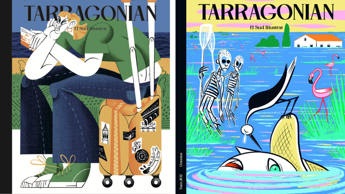 Las portadas de Meritxell Garriga y Octavius.