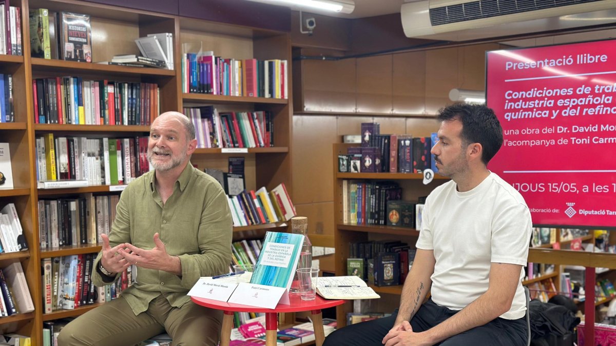 David Moral Martín va presentar el seu llibre la setmana passada a La Capona.