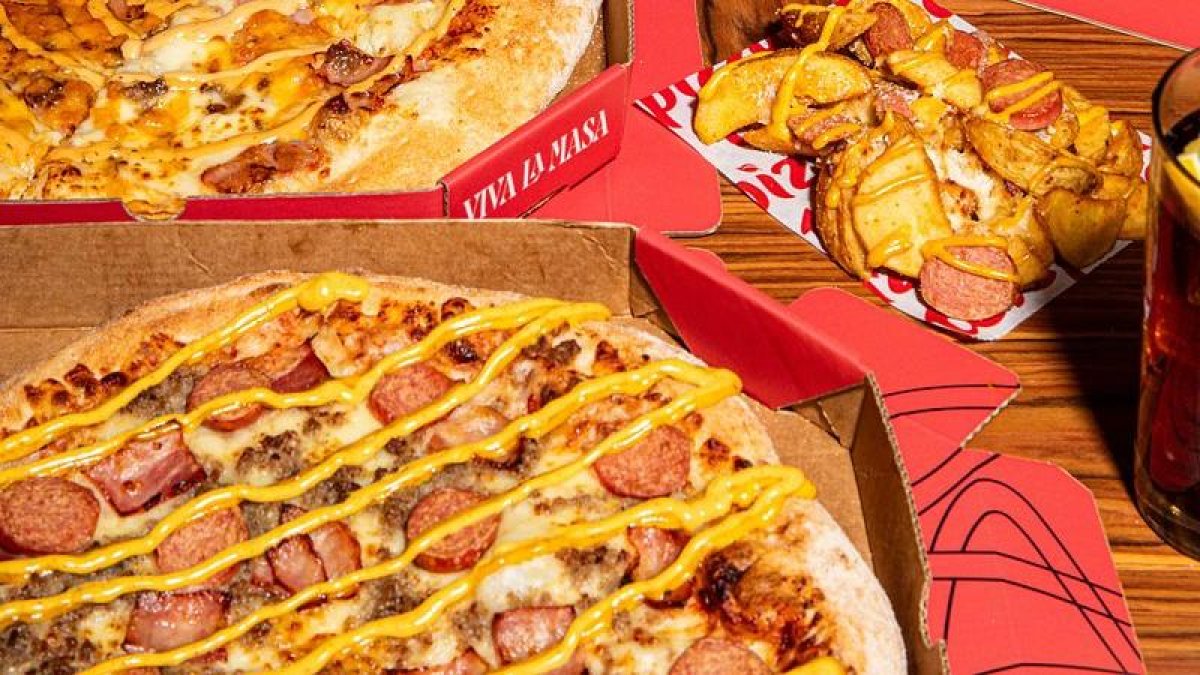 Imagen de la pizza de Telepizza.