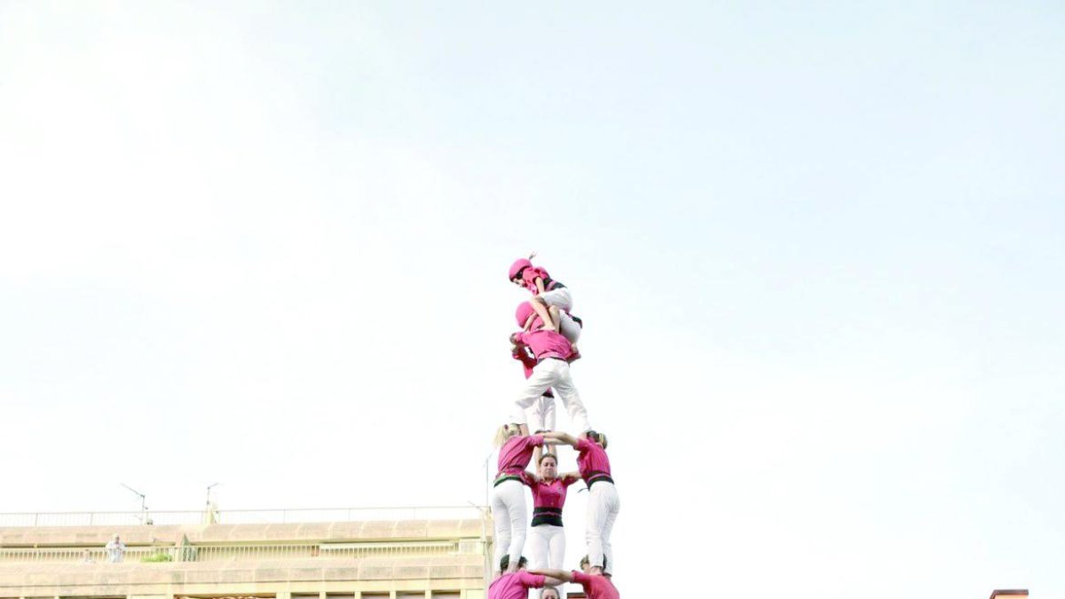 El 2024, la Colla Joves Xiquets de Valls va estrenar el 3de9f a la diada del Pati.