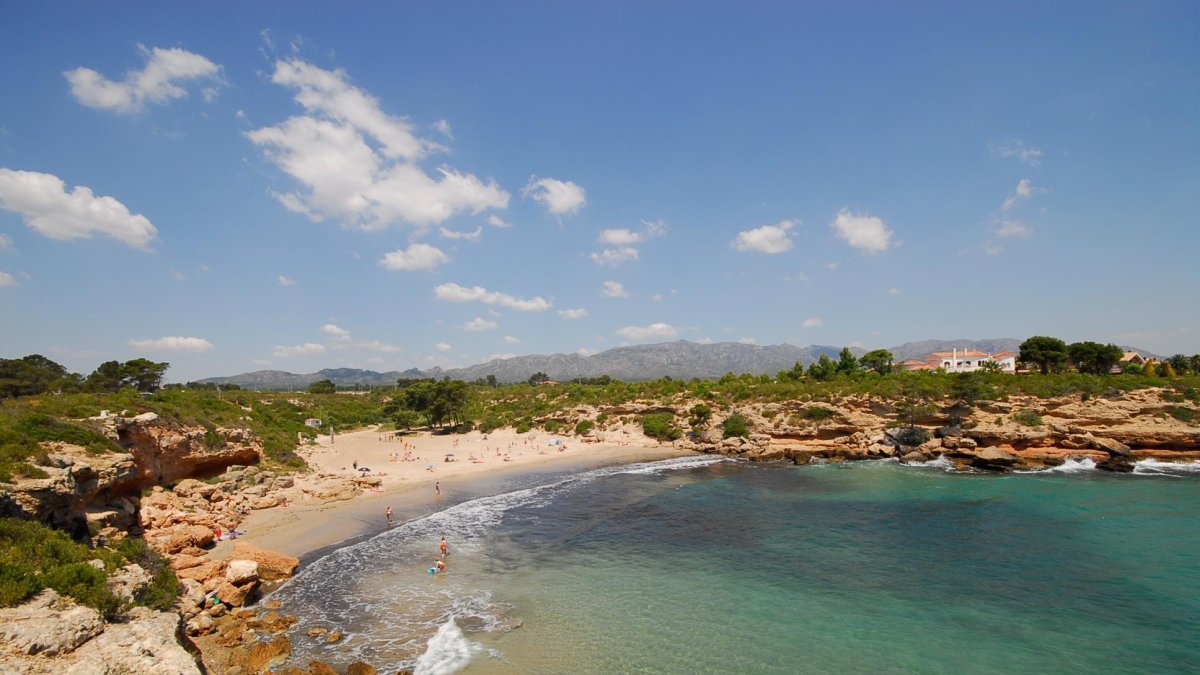 Imagen de Cala Forn, en l'Ametlla de Mar.