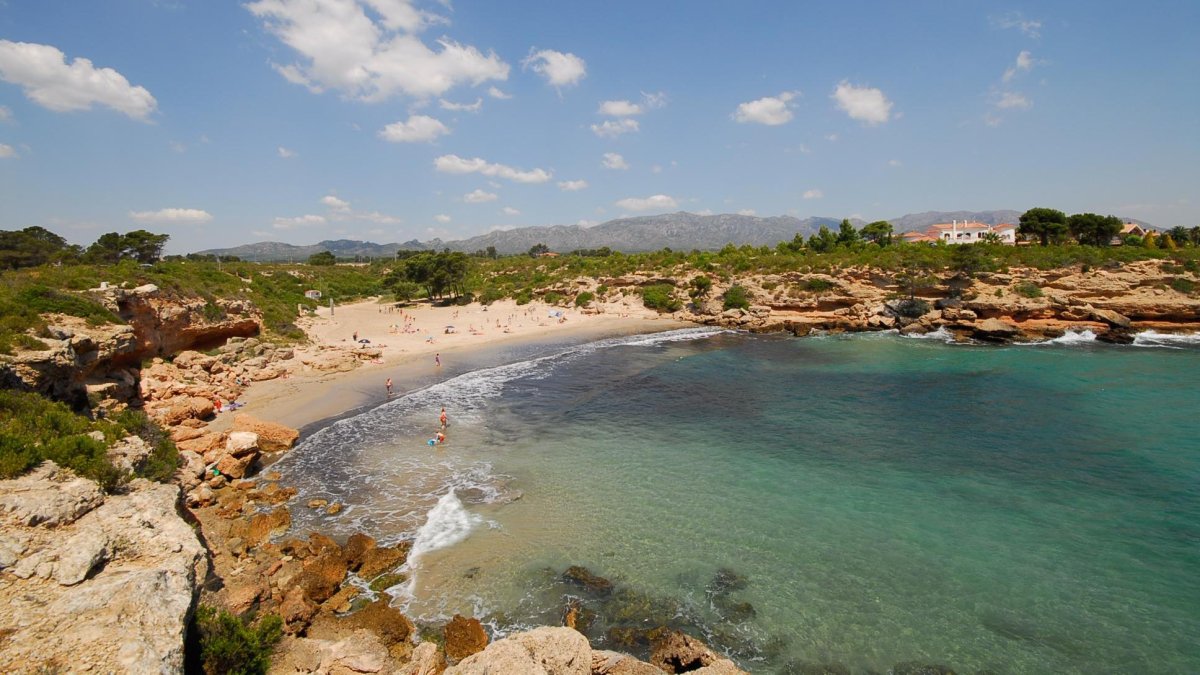 Imagen de Cala Forn, en l'Ametlla de Mar.