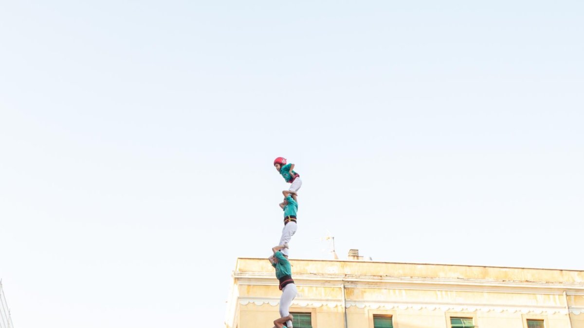 El Pde8fm va ser el castell més important dels Verds la temporada passada a la Diada del Pla de la Seu, que es va fer a la plaça de la Font.