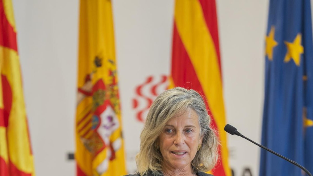 Imagen de la consejera no adscrita, Elvira Vidal.