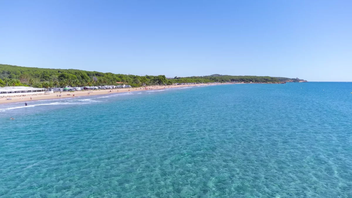 Imatge de la platja.