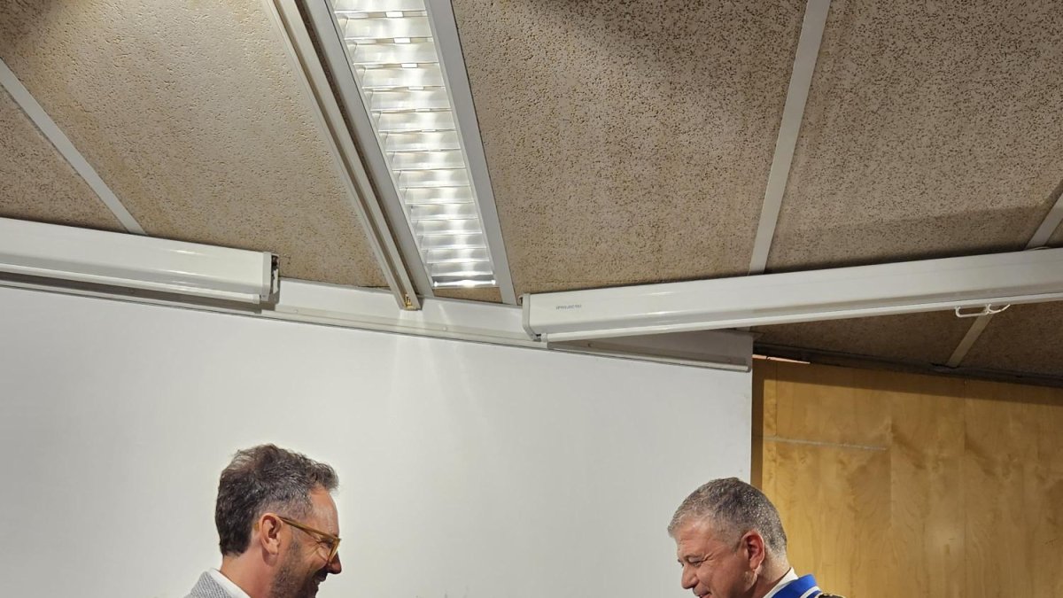 Toma de posesión del nuevo subinspector de la Policía Local de Vila-seca, Jose Valiente Reyes.