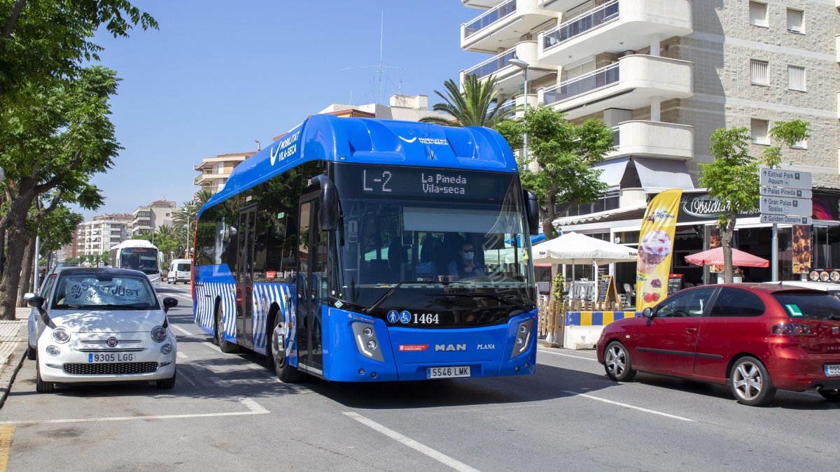 Imatge del bus urbà de Vila-seca.