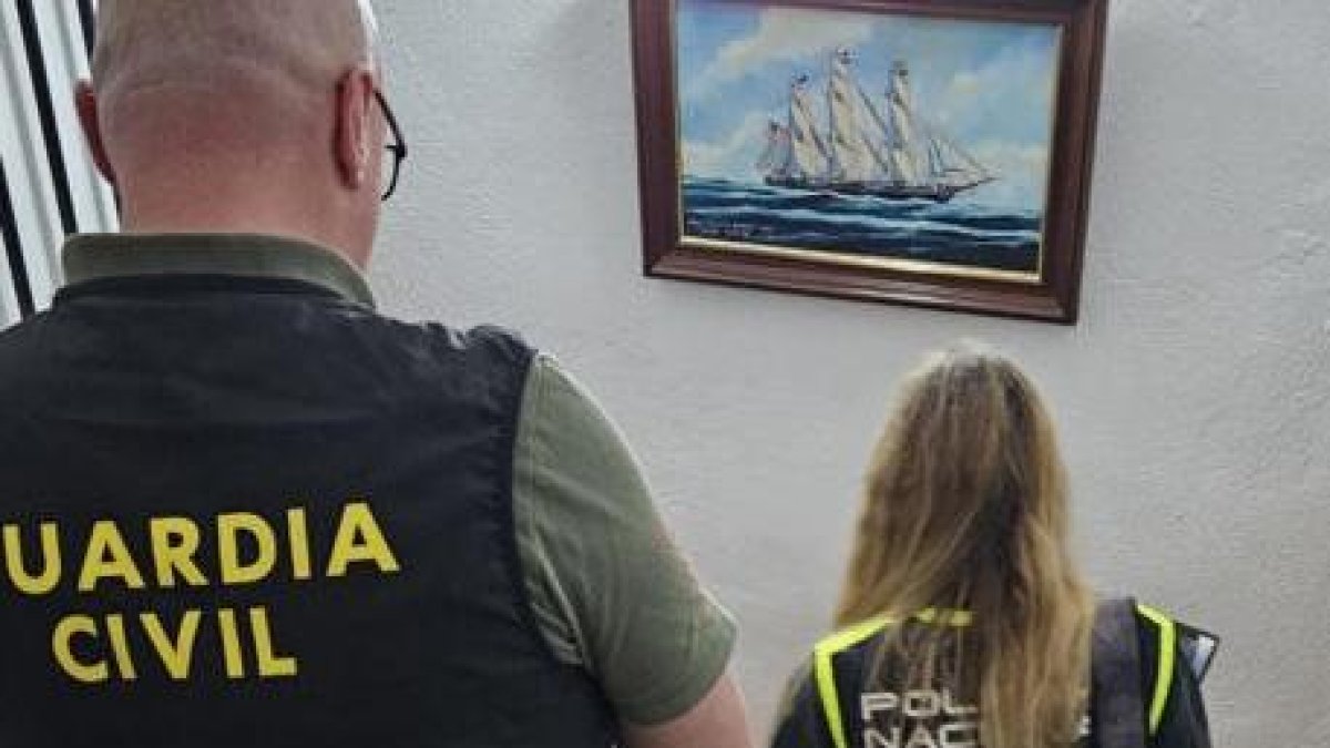 Imatge de l’operatiu que ha dut a terme la Guàrdia Civil.